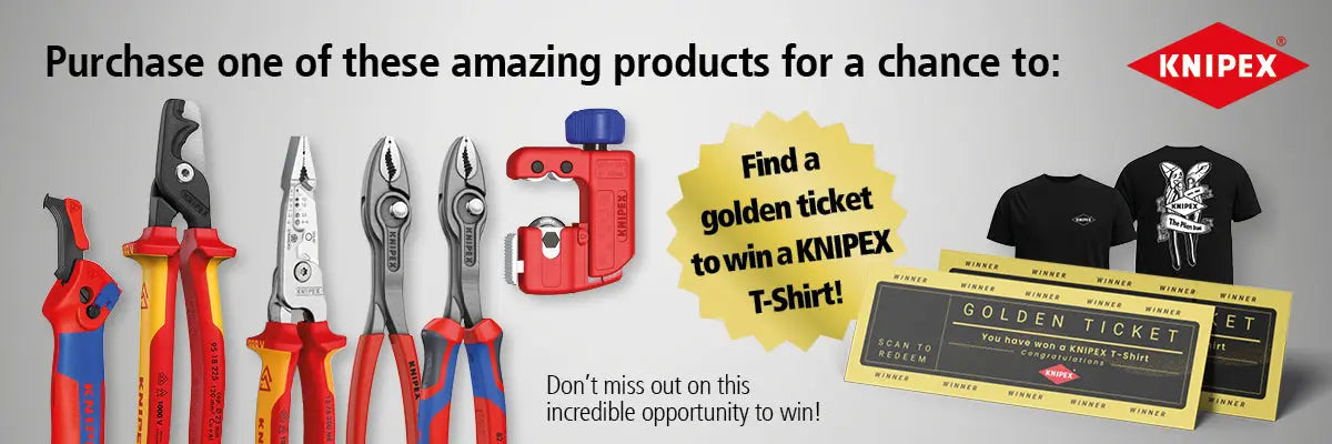 KNIPEX-Golden-Ticket White Rose Tools