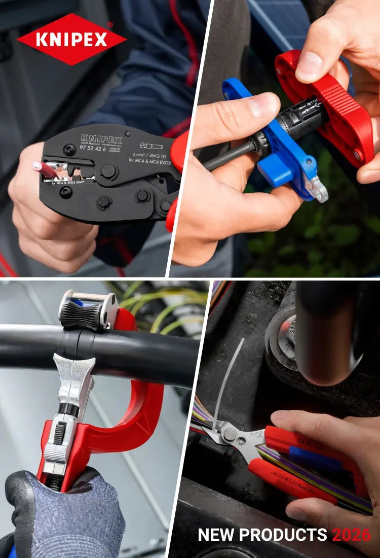 KNIPEX-New-Products-2026 White Rose Tools