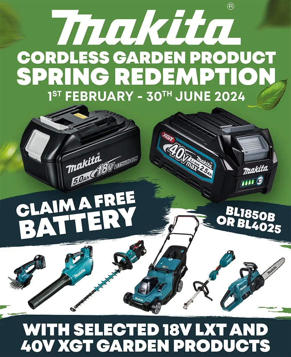 Makita-Cordless-Garden-Product-Spring-Redemption-2024 White Rose Tools