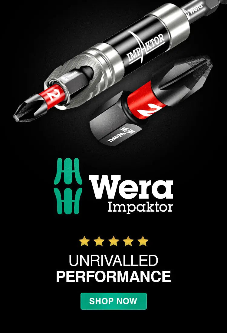 Wera-Impaktor-Impact-Screwdriver-Bits White Rose Tools