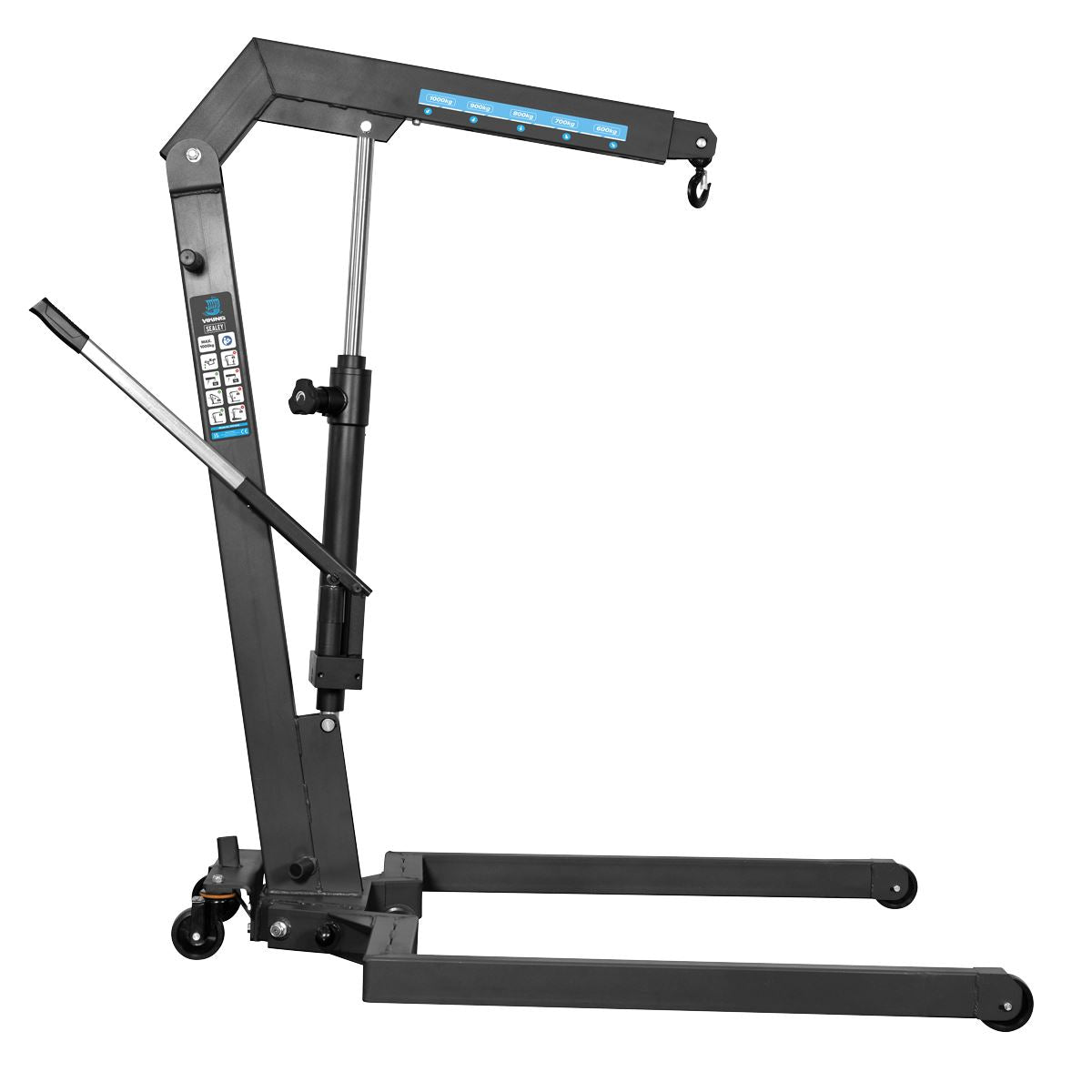 Sealey Viking Industrial Engine Crane 1 Tonne  White Rose Tools