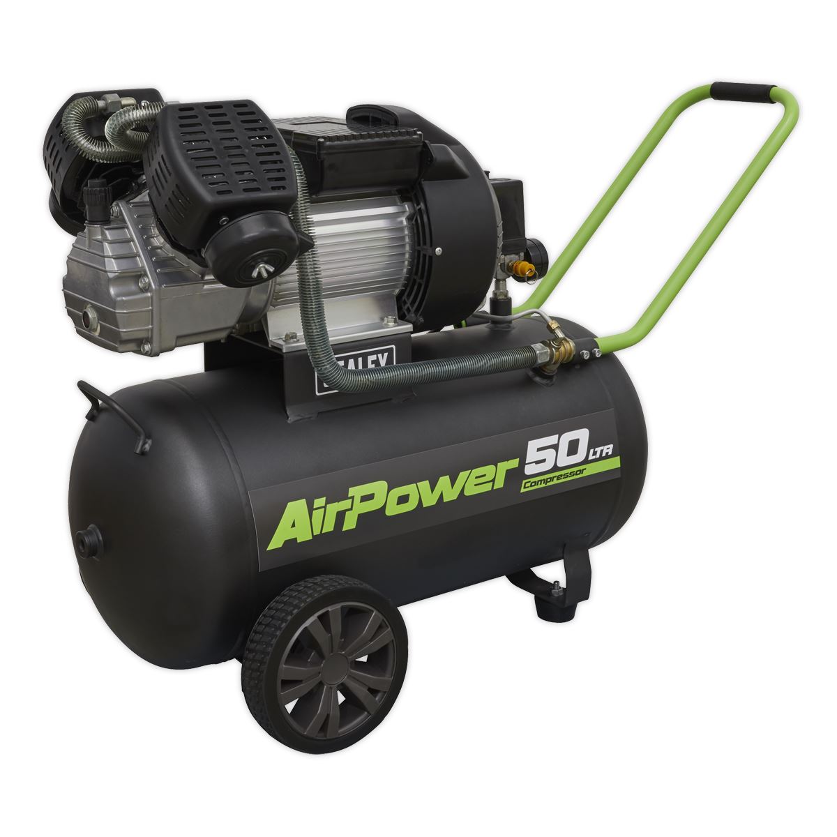 Sealey 50L V-Twin Direct Drive Air Compressor 3hp 