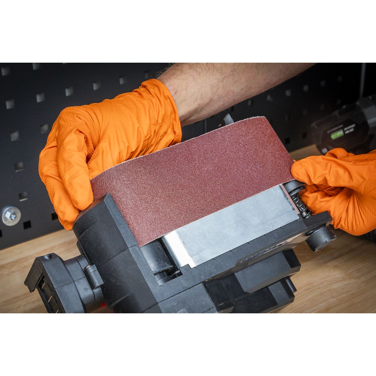 Sealey Sanding Belt 76 x 457mm 120Grit Pack of 5