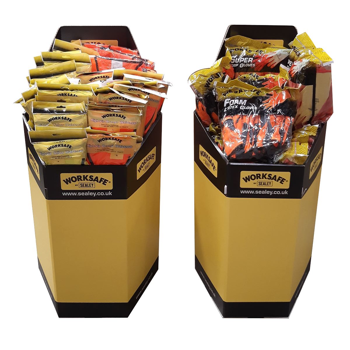 Worksafe by Sealey Worksafe Dump Bin - Hi-Vis Waistcoats