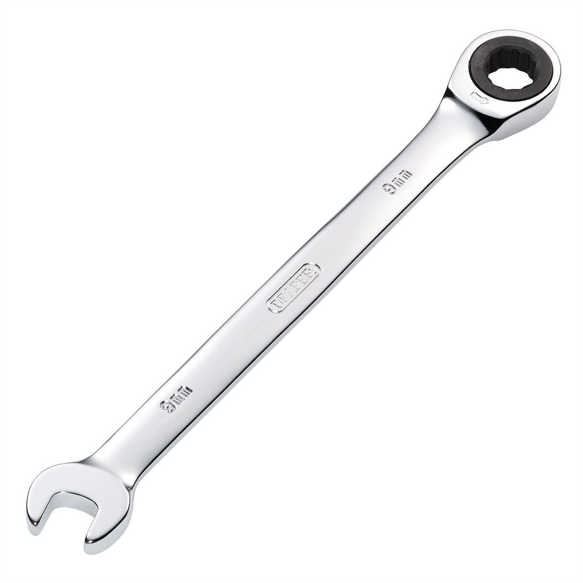 Draper Metric Ratcheting Combination Spanner 9mm 31006  White Rose Tools