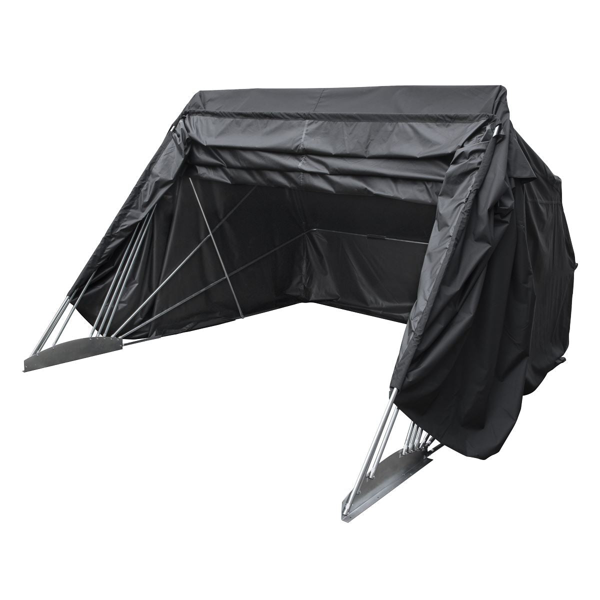 Sealey Vehicle Storage Shelter 2.7 x 5.5 x 2m  White Rose Tools