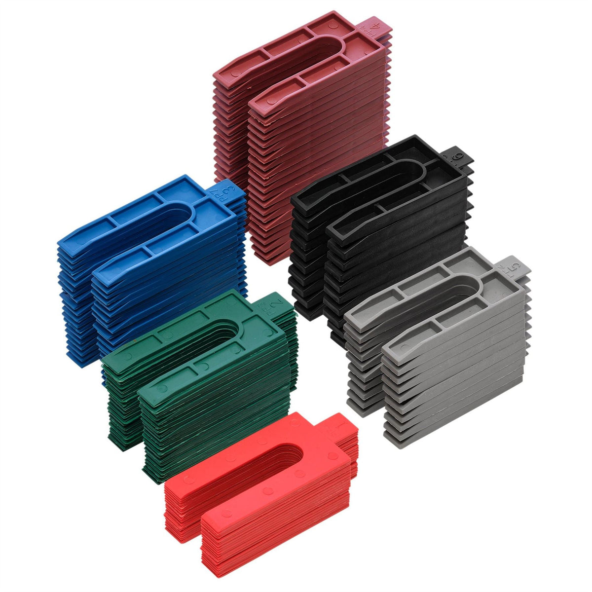 Draper Assorted Plastic Frame Packers (Pack of 100) 44006  White Rose Tools