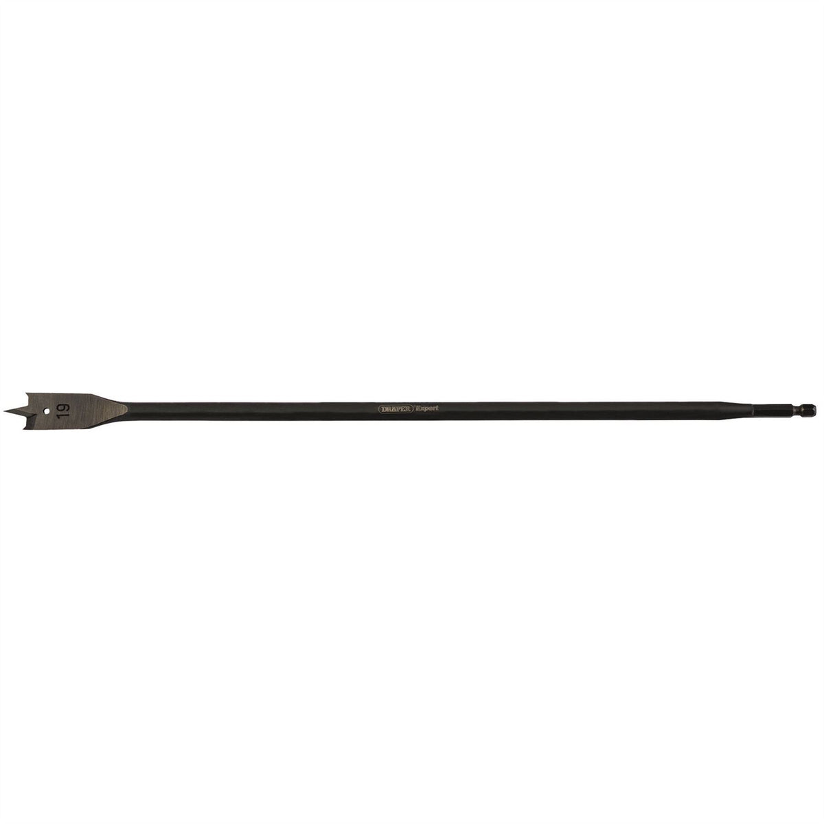 Draper Expert Extra Long Flat Wood Bit 19 x 405mm 67439  White Rose Tools