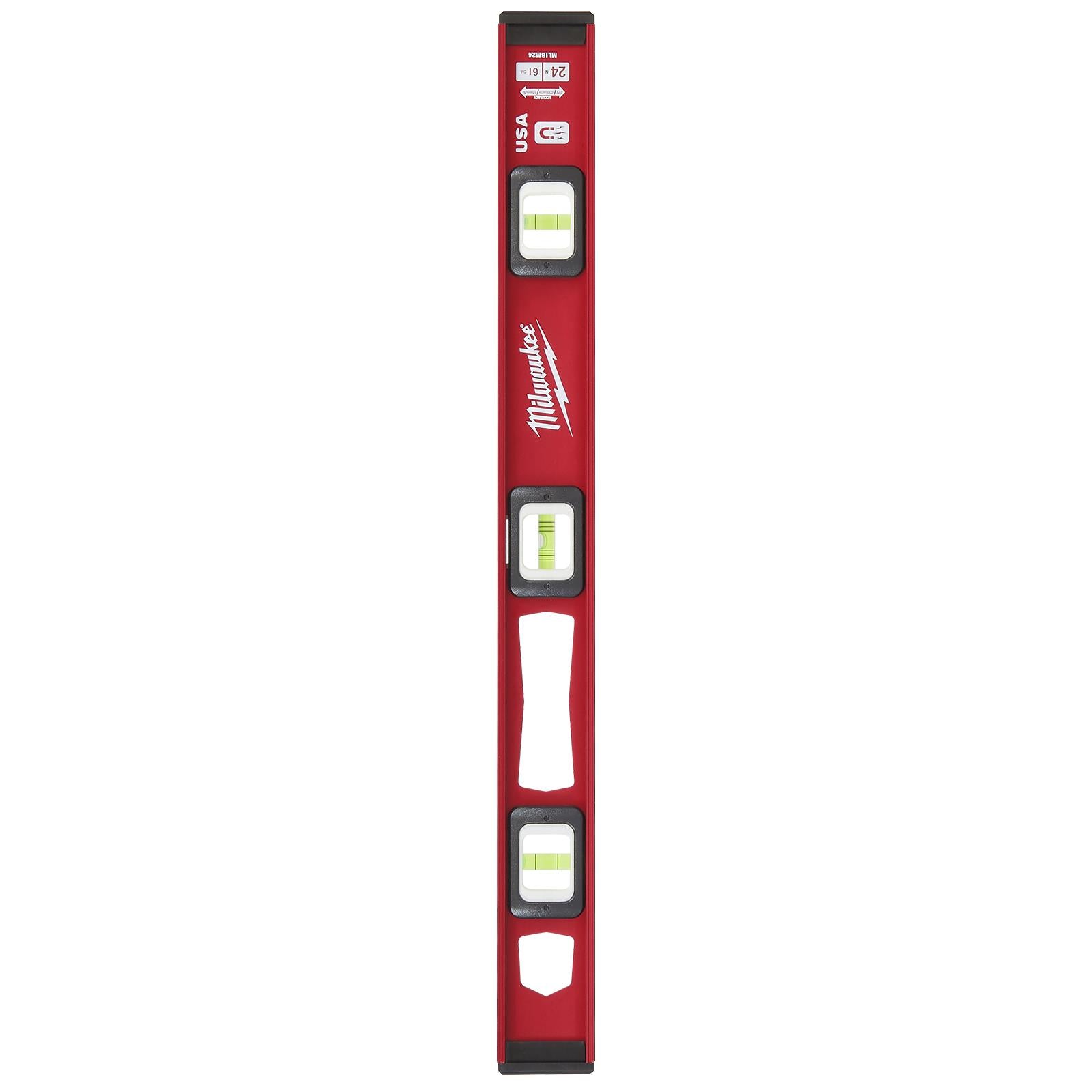 Milwaukee I-Beam Spirit Level Magnetic 61cm 24in 