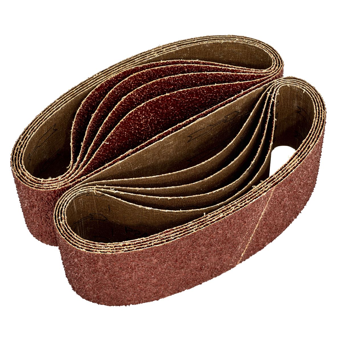 Worksafe by Sealey Sanding Belt 75 x 533mm 24Grit - Pack of 5