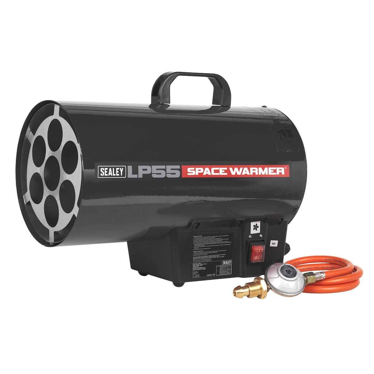 Sealey Space Warmer® Propane Heater 54,500Btu/hr(16kW)