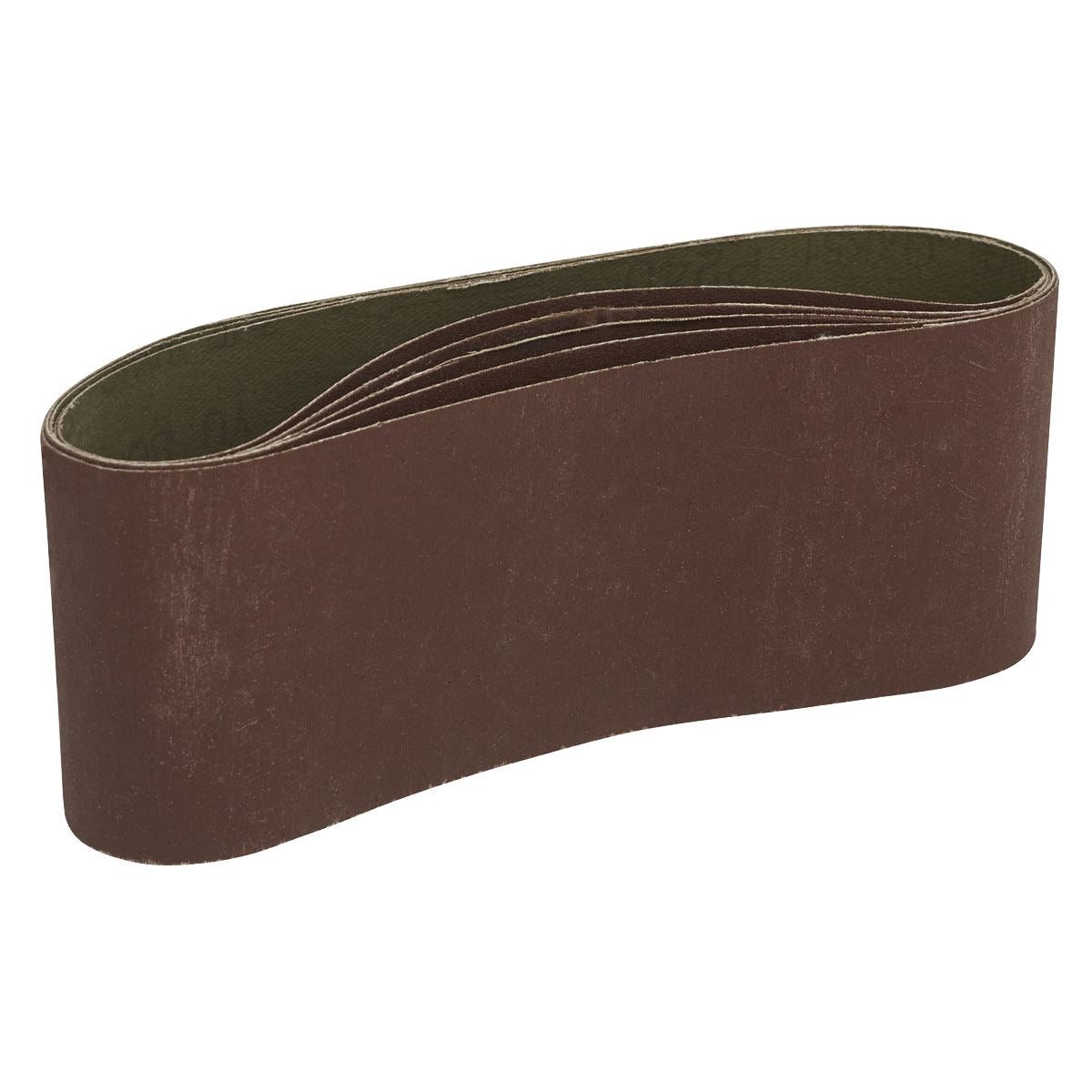Sealey Sanding Belt 76 x 457mm 240Grit Pack of 5