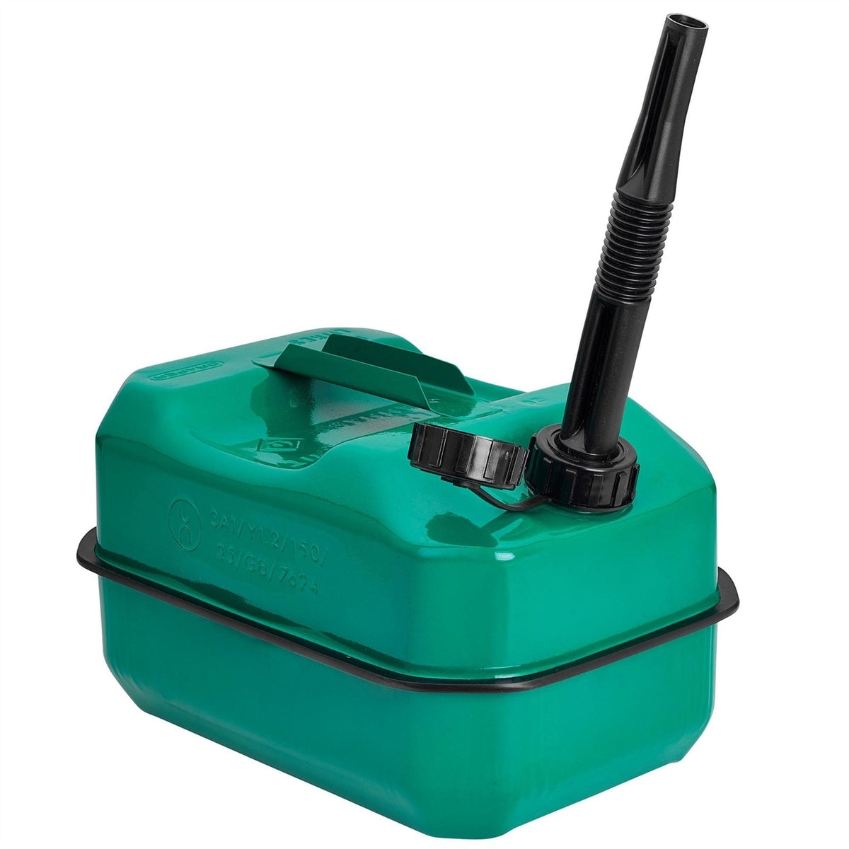 Draper Flat Steel Fuel Can 10L Green 31791  White Rose Tools