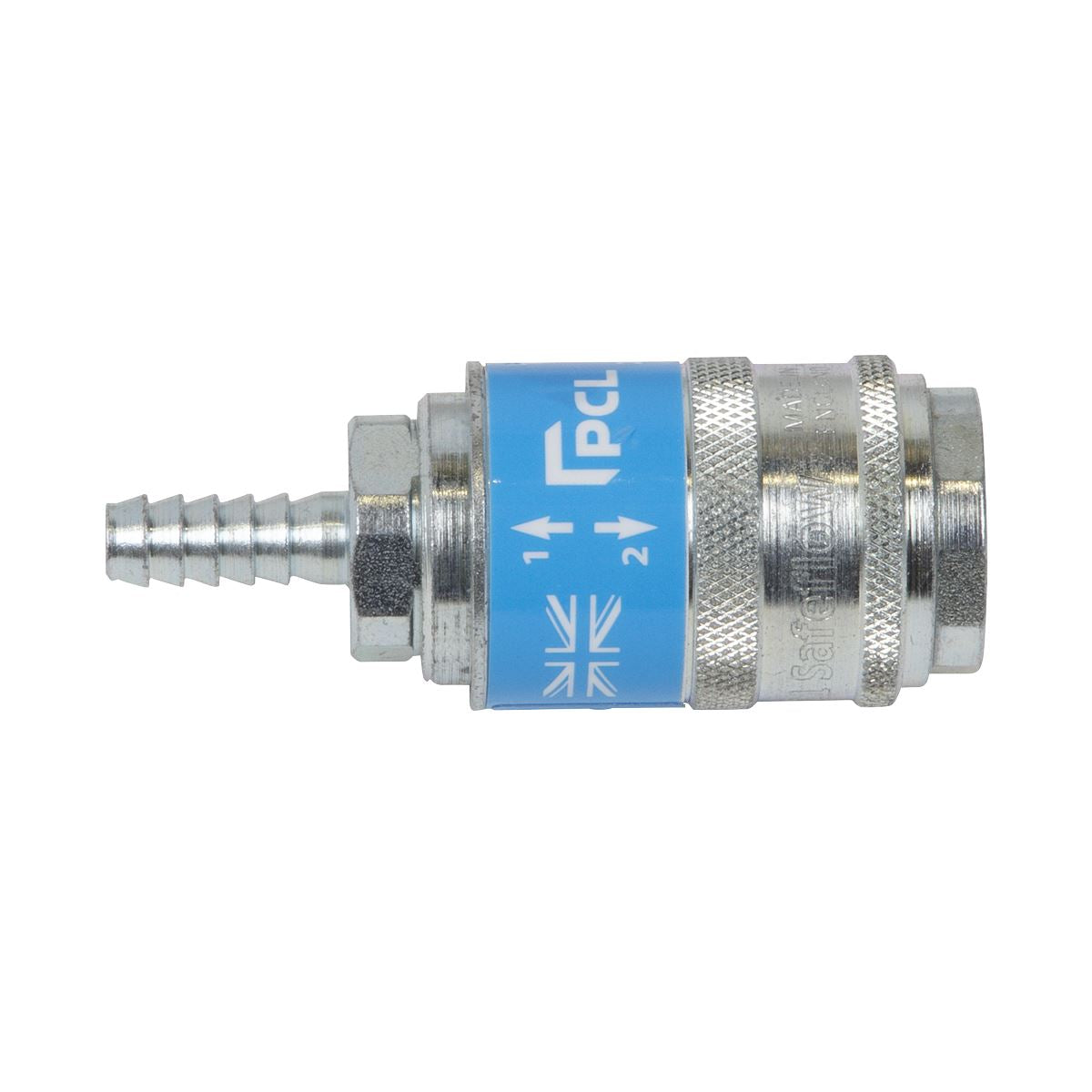 PCL Safeflow Safety Coupling Body Tailpiece for Ø1/4" Hose 