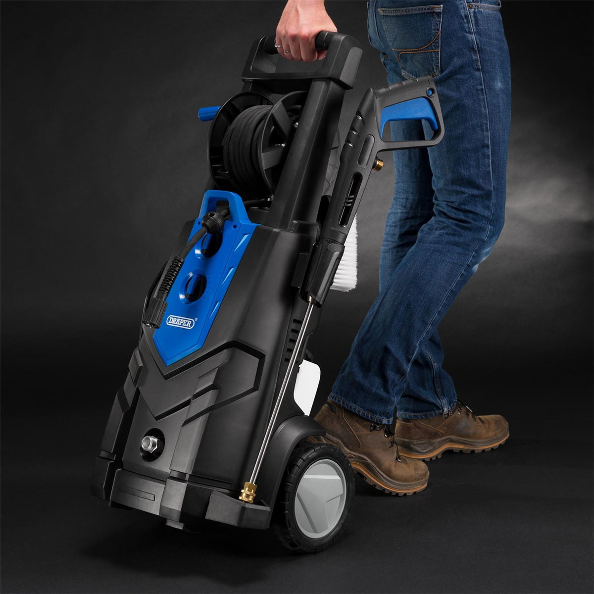 Draper 230V Pressure Washer 2500W 195bar 98679  White Rose Tools