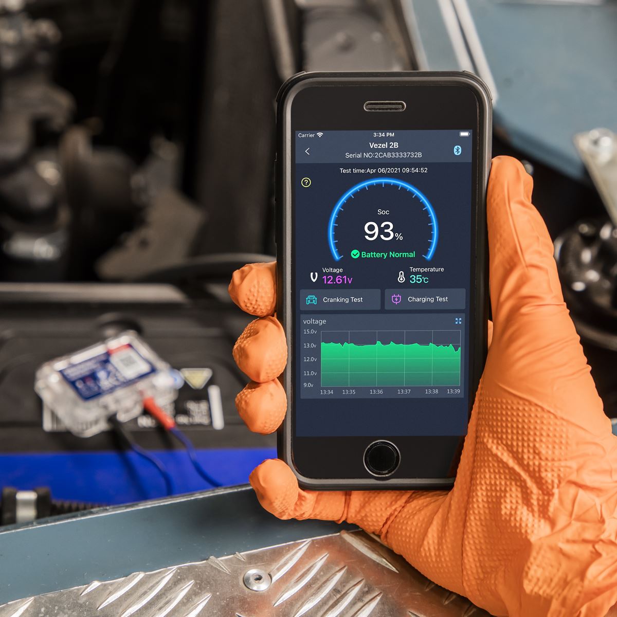 Sealey Vehicle Finder & Battery Monitor Sensor 
