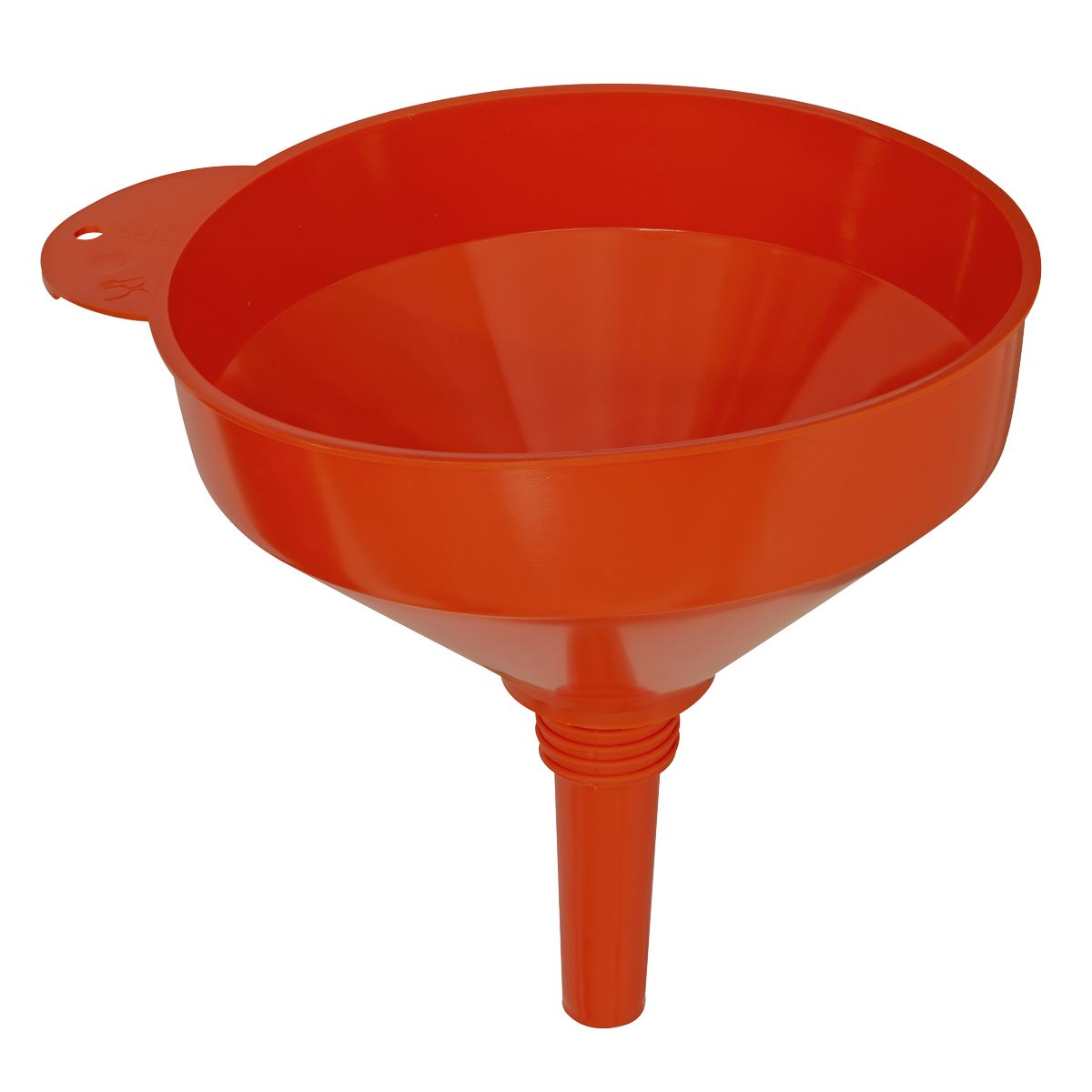 Sealey Funnel Medium Ø200mm Fixed Spout with Filter 