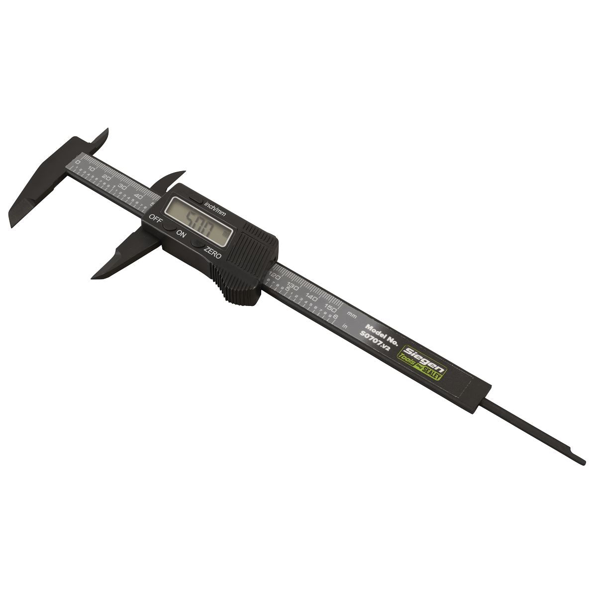 Siegen by Sealey Digital Electronic Vernier Caliper 0-150mm(0-6")