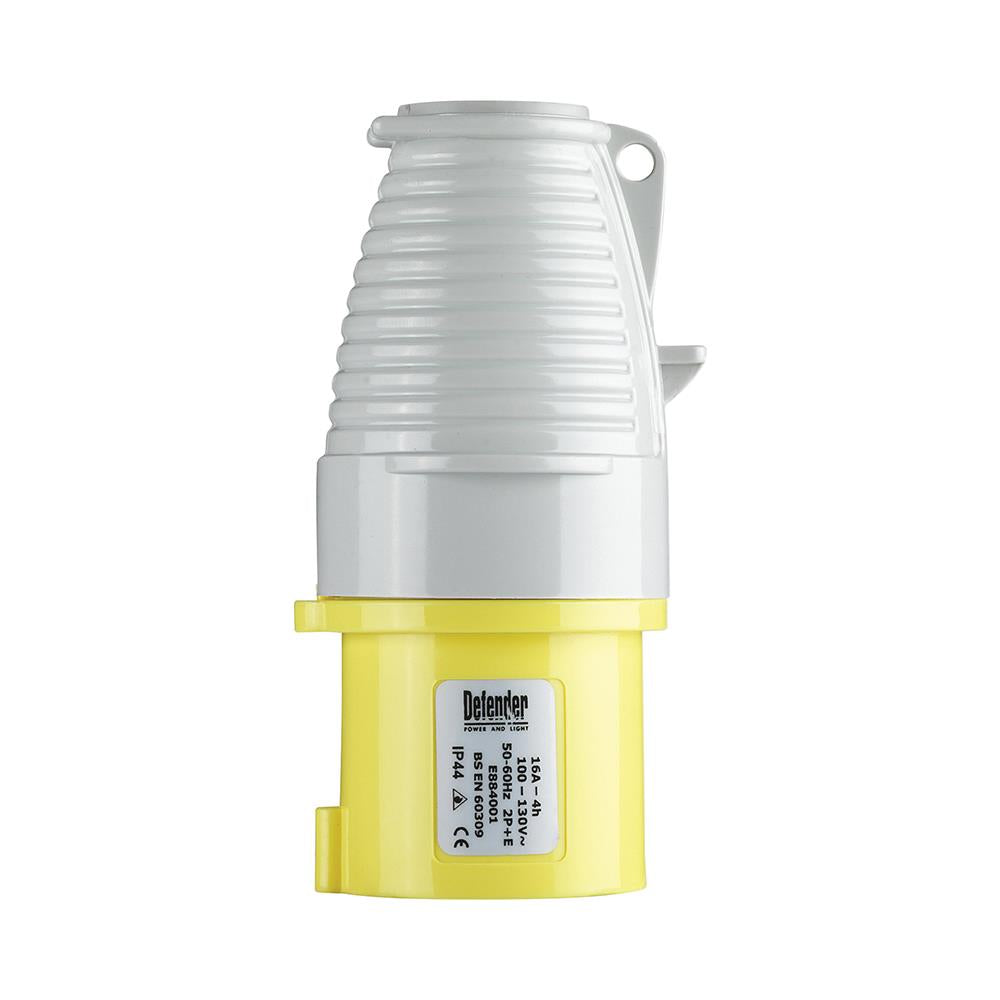 Defender 16A Plug Yellow 110V