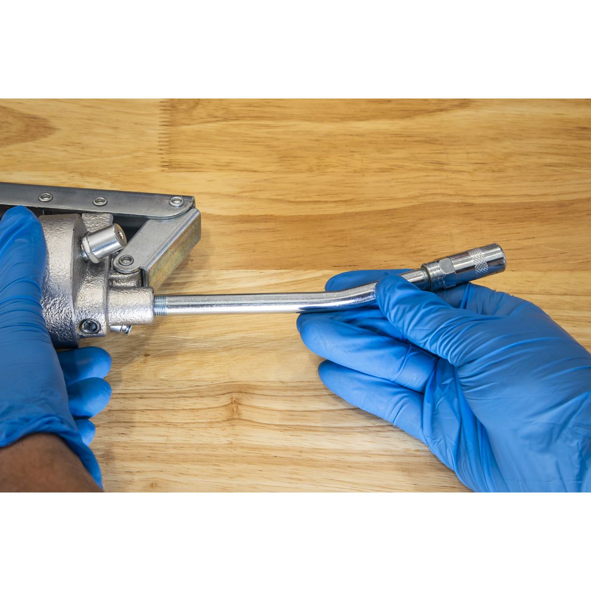 Sealey Grease Gun Heavy-Duty Dual Piston 3-Way Fill