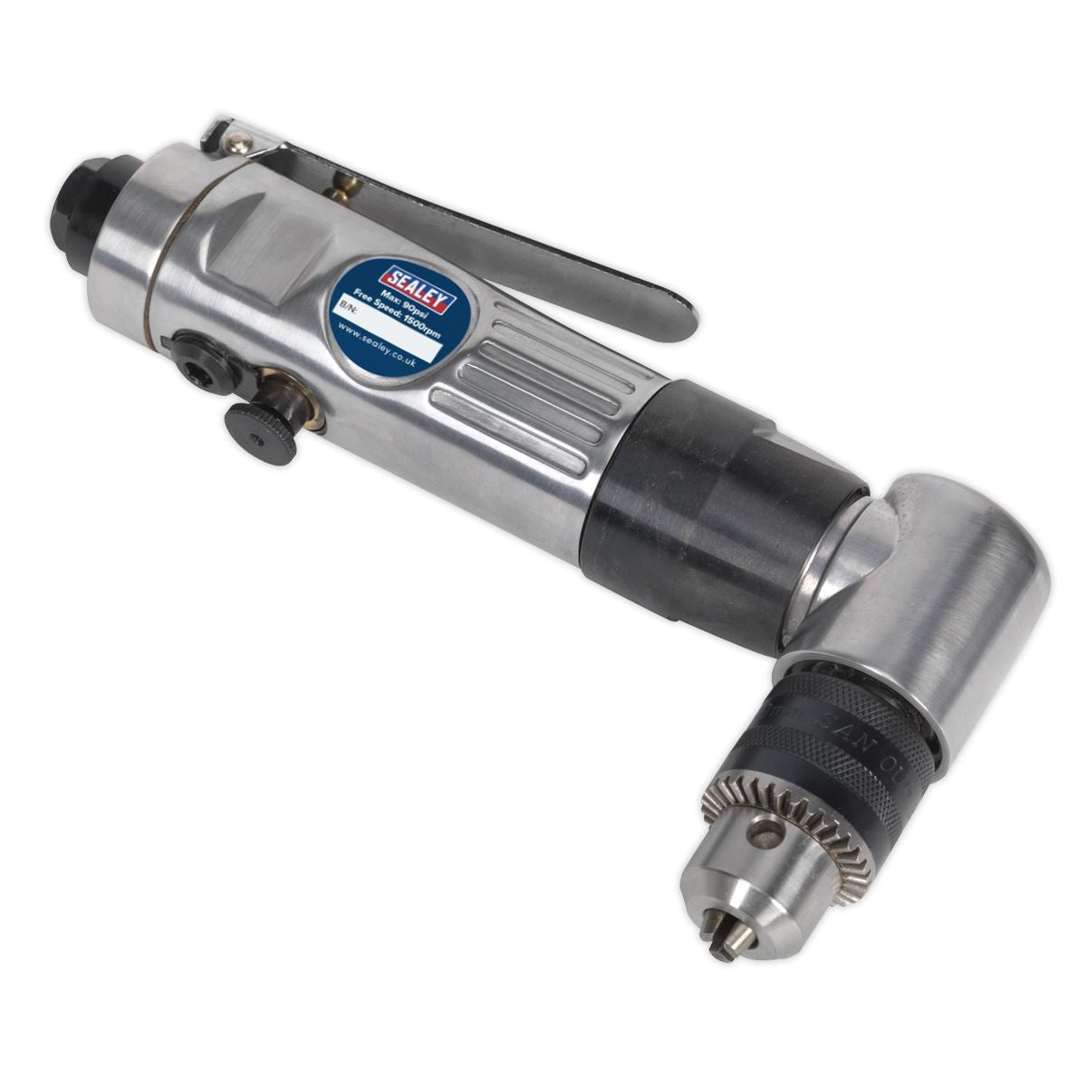 Sealey Air Angle Drill Ø10mm Reversible 