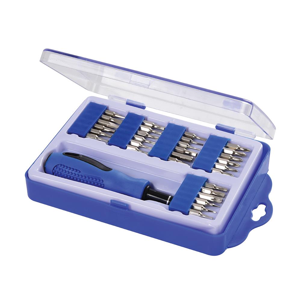 Silverline Precision Screwdriver Bit Set 31pce 633956