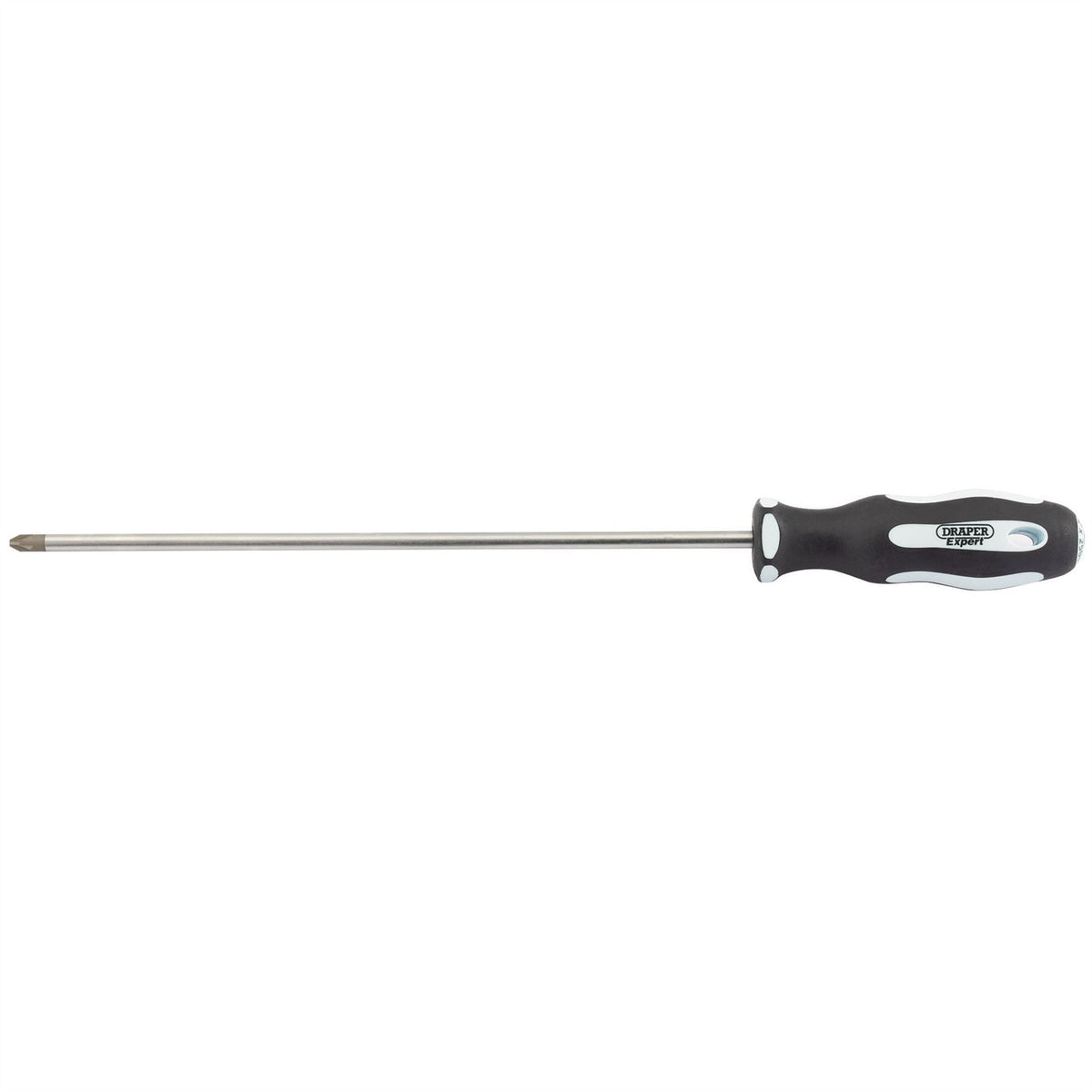Draper Expert PZ TYPE Soft Grip Screwdriver No.2 x 250mm 35000  White Rose Tools