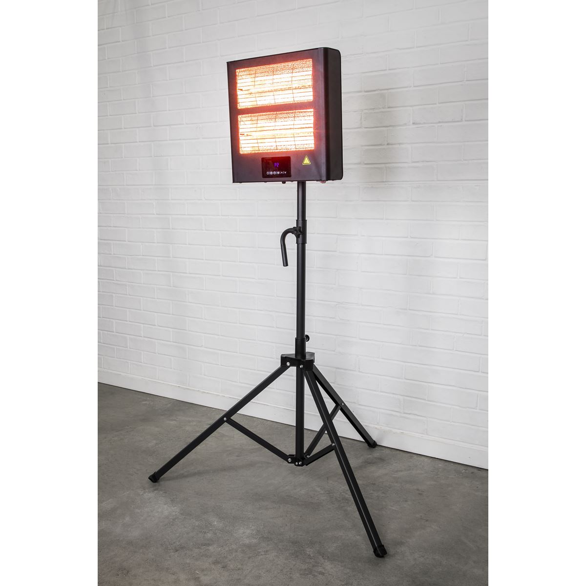 Sealey Infrared Quartz Heater with Tripod Stand 230V 1.4/2.8kW