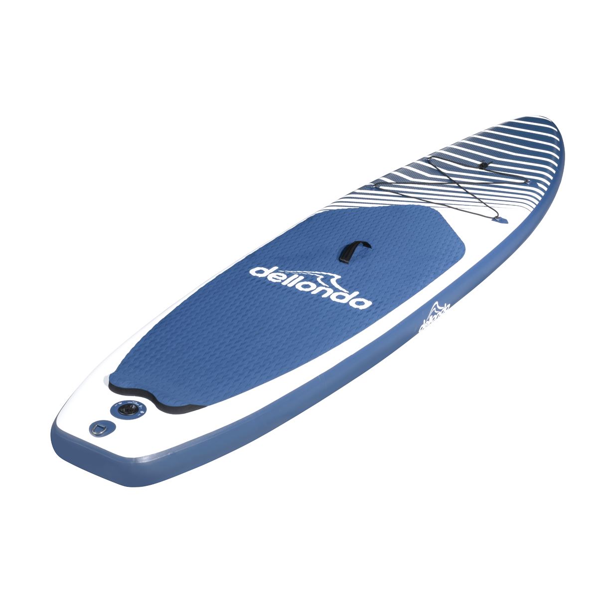 Dellonda Inflatable Stand Up Paddle Board 10'2" - Light Blue