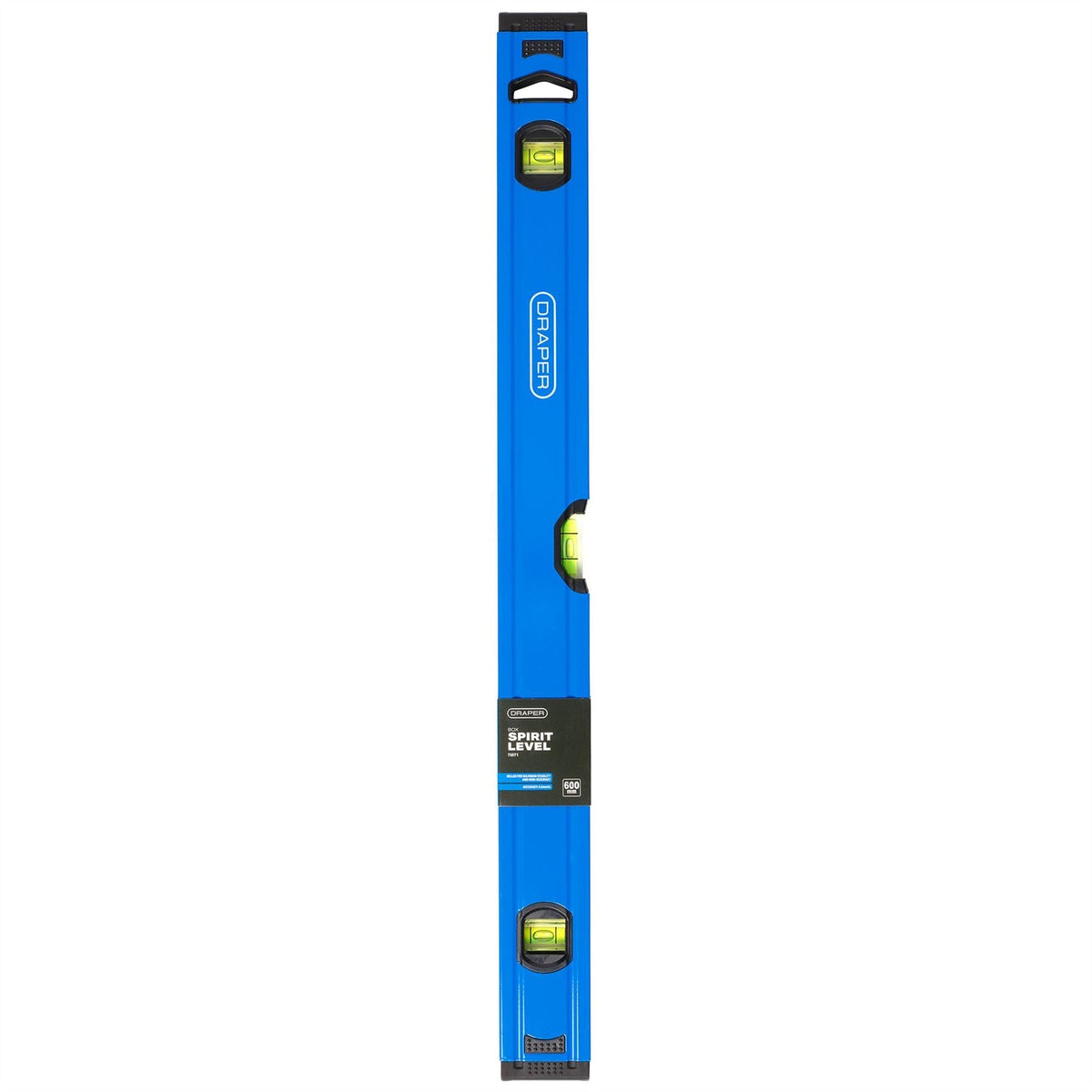 Draper Box Spirit Level 600mm 75071  White Rose Tools