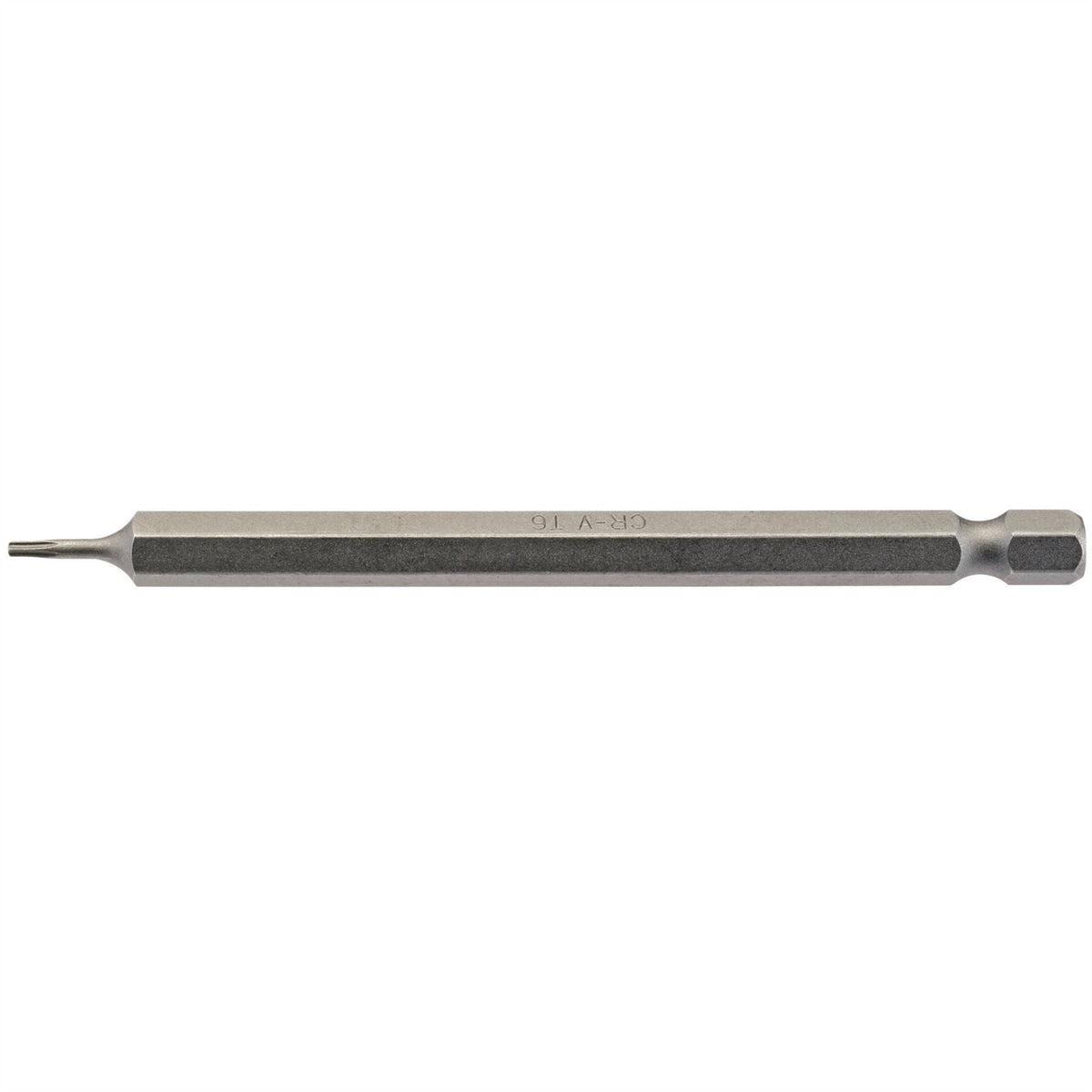 Draper TX-STAR® Insert Bit 1/4" Hex 100mm Long T6 (Pack of 1) 66905  White Rose Tools