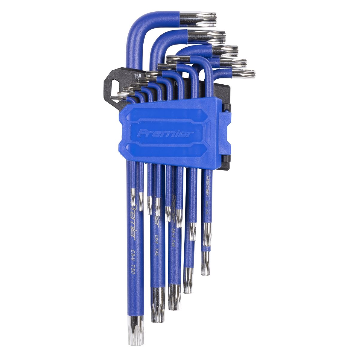 Sealey Premier TRX-Star* Key Set 13pc Long  White Rose Tools