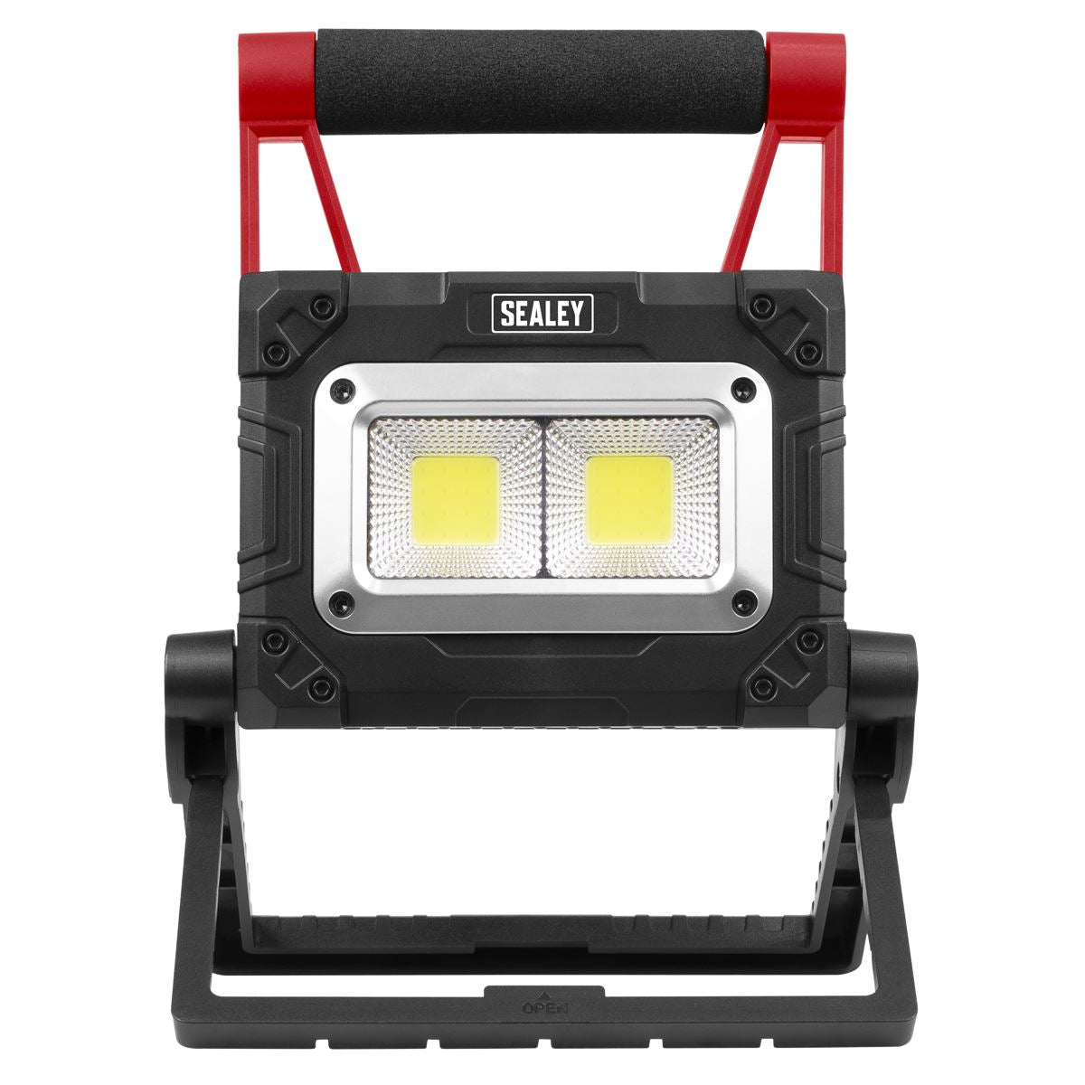 Sealey 15W COB LED Solar Powered Rechargeable Portable Floodlight