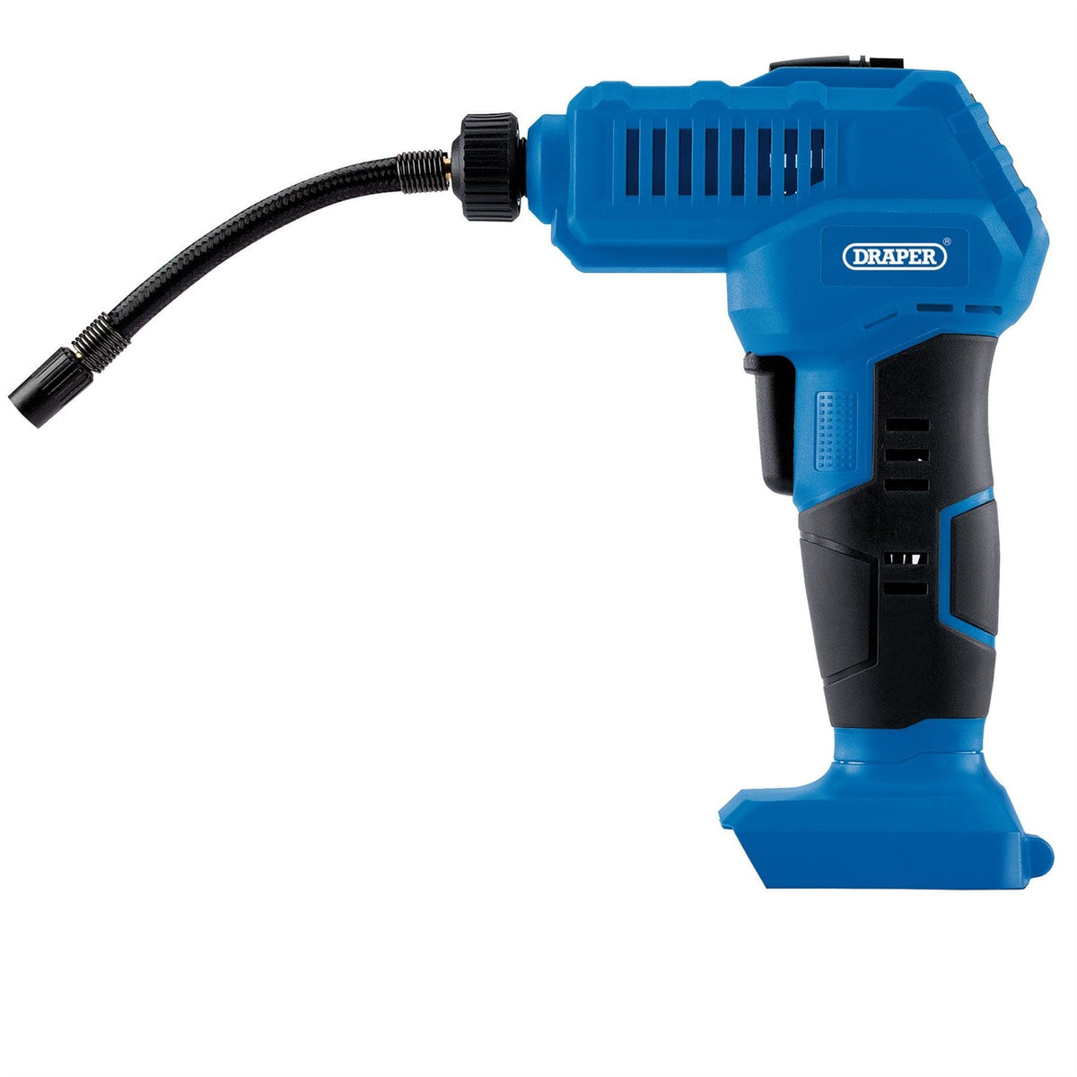 Draper D20 20V Air Inflator (Sold Bare) 55767  White Rose Tools