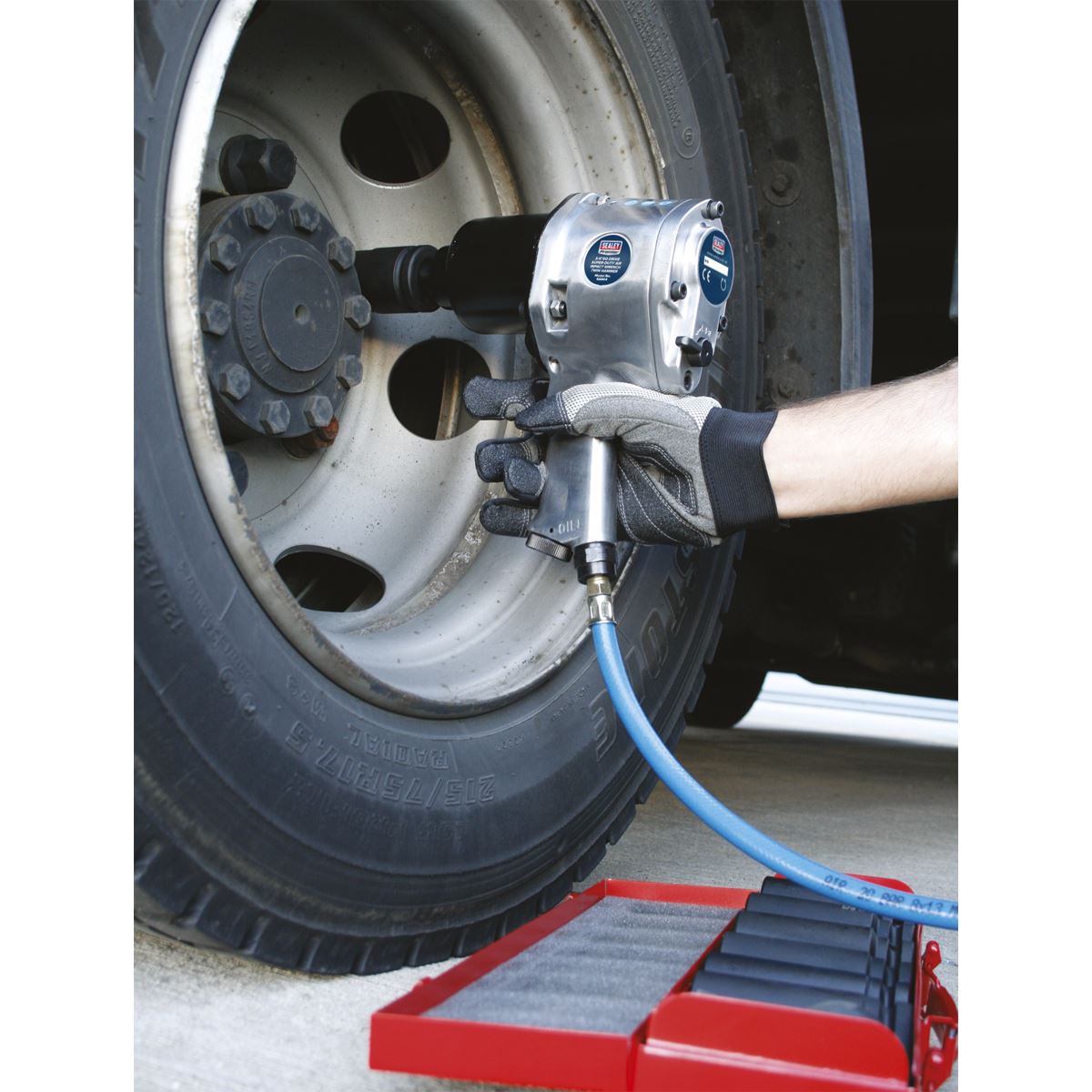 Sealey Premier Air Impact Wrench 3/4"Sq Drive Super-Duty Heavy - Twin Hammer 