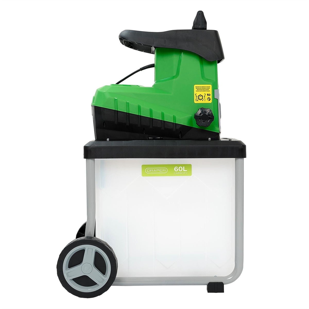 Draper 230V Quiet Garden Shredder 2800W 30293  White Rose Tools