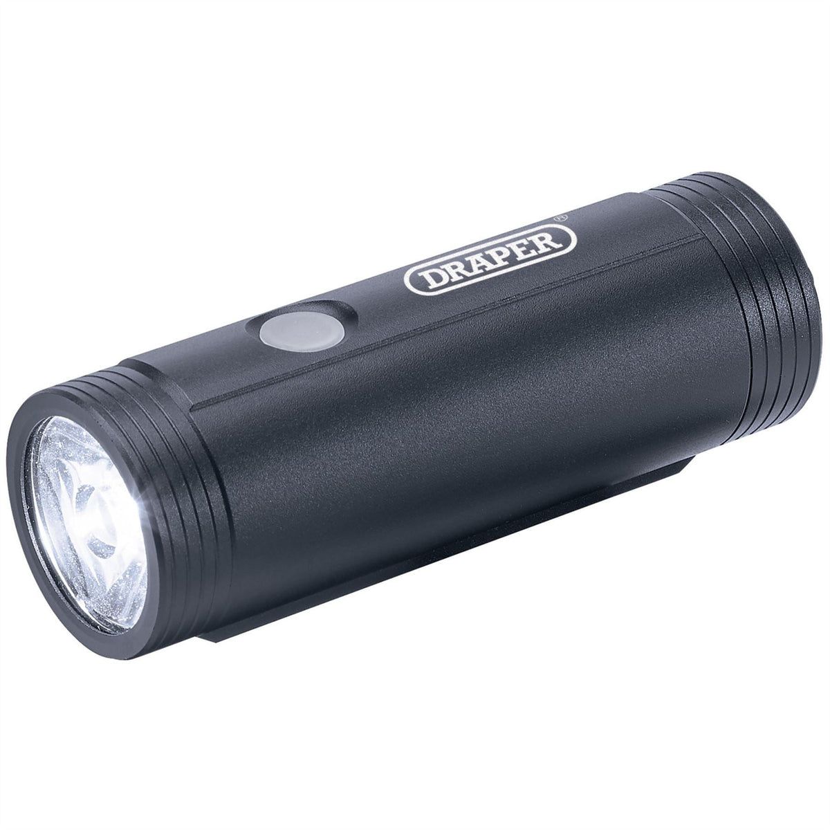 Draper Rechargeable LED Bicycle Front Light 38203  White Rose Tools