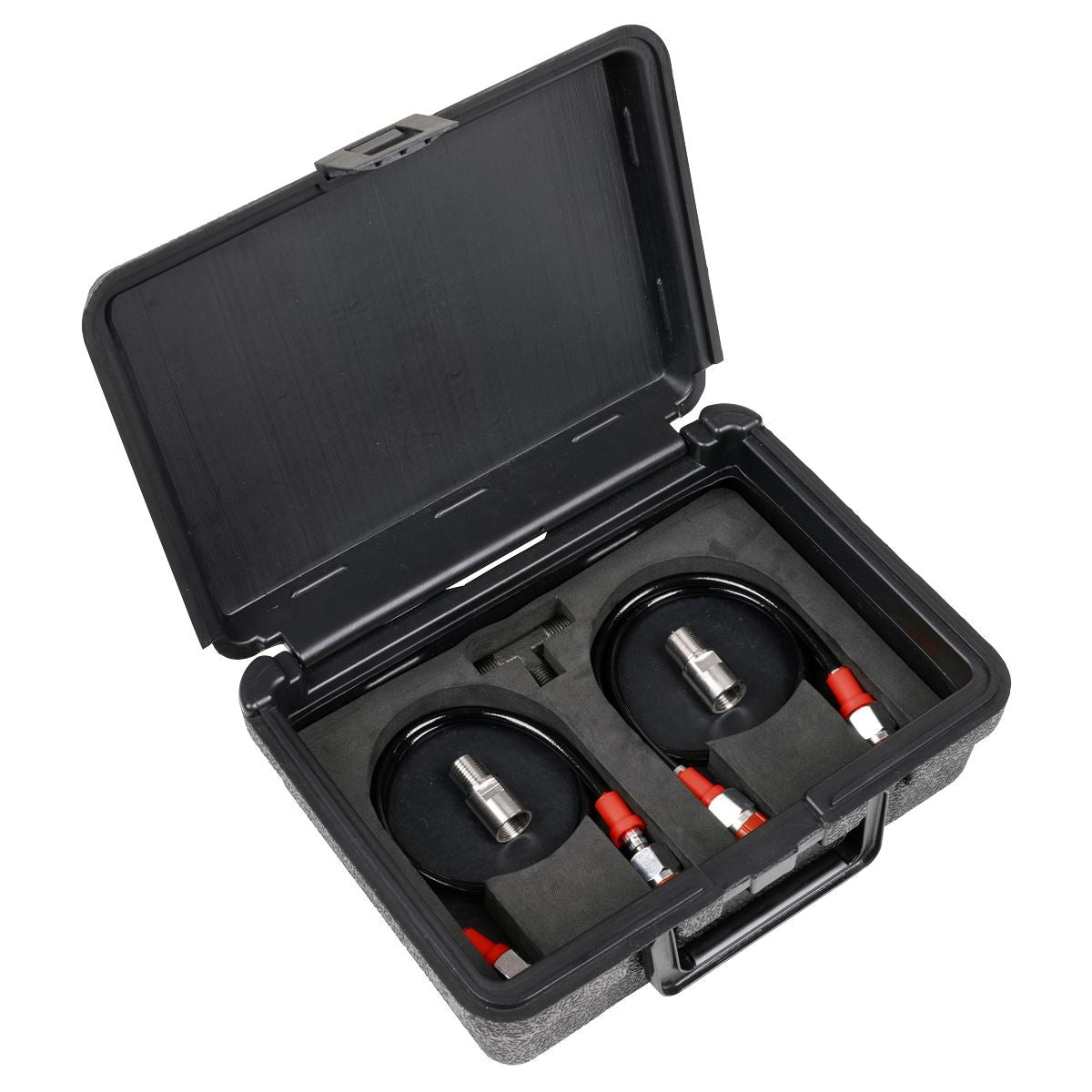 Sealey Digital Fuel Injection Pressure Test Kit for GDI Fuel Circuits 6pc