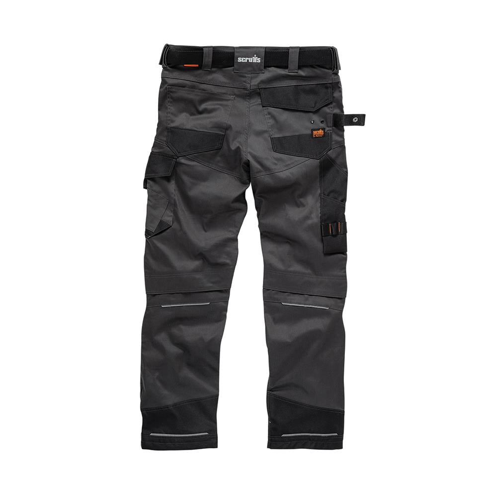 Scruffs Pro Flex Trousers Graphite 28S T54796  White Rose Tools