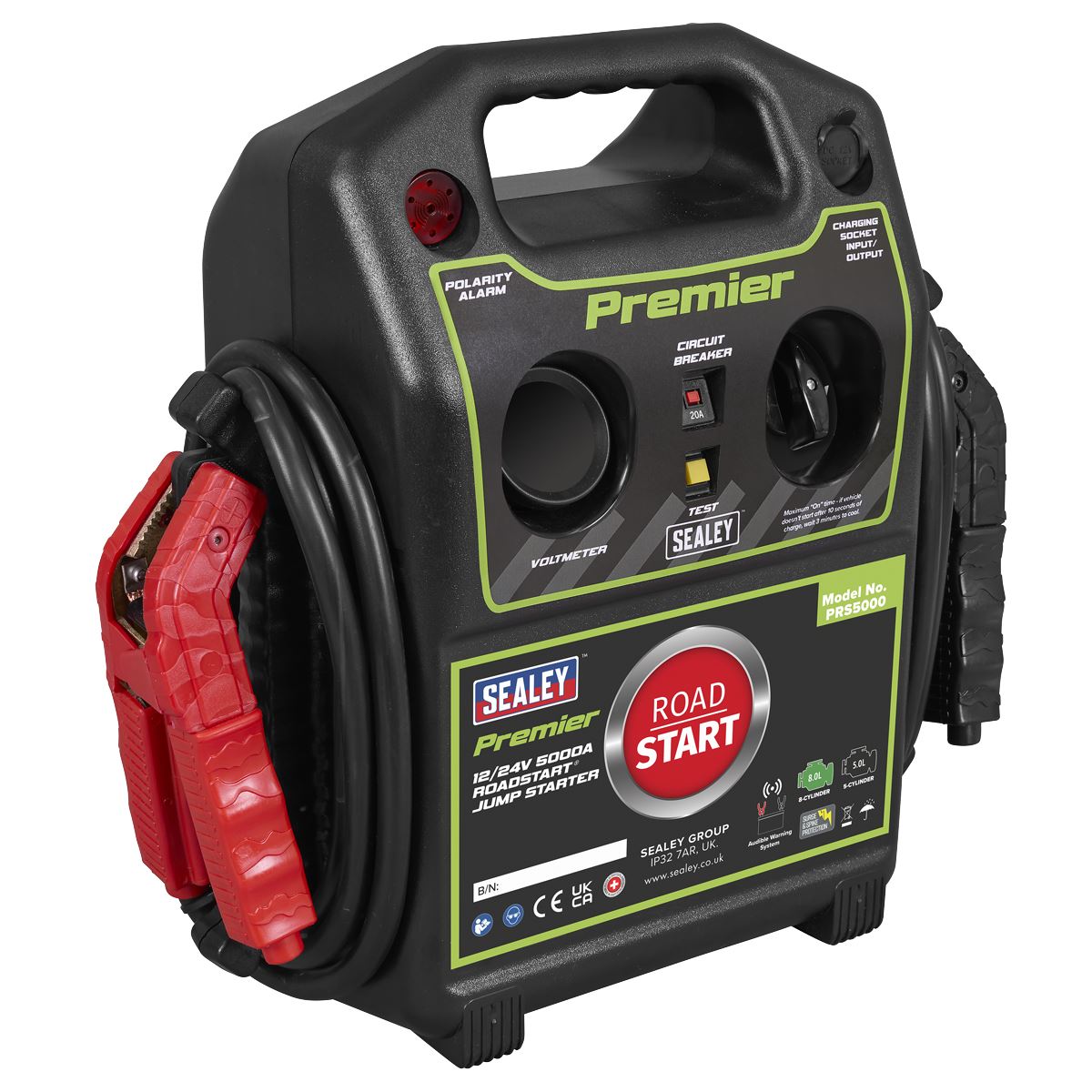 Sealey Premier 12/24V Premier RoadStart® Jump Starter 5000A 