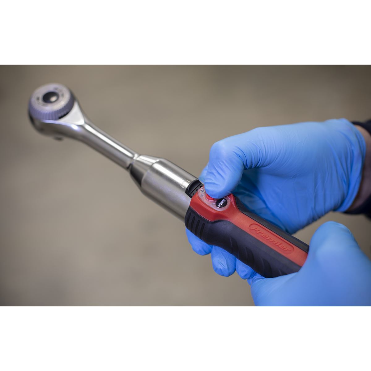 Sealey Cordless Power Speed Ratchet Wrench Kit 1/2" Drive 60 Tooth in Case