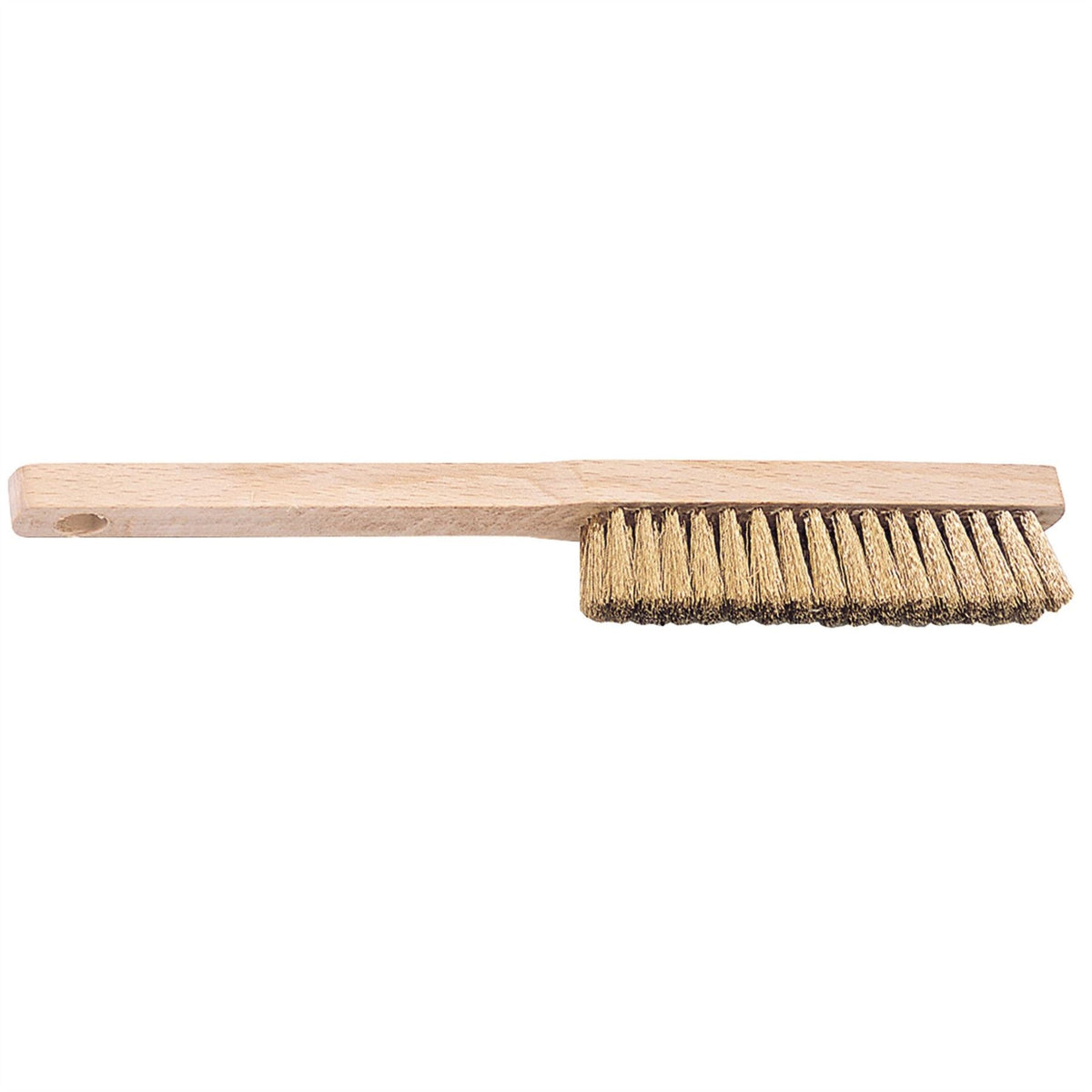 Draper Expert Brass Fill Wire Hand Brush 225mm 65670  White Rose Tools