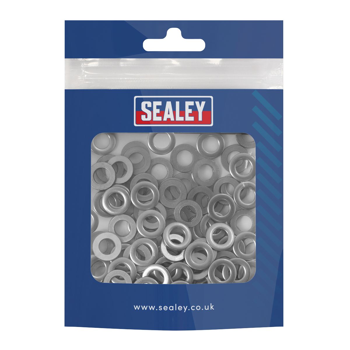 Sealey Stainless Steel Flat Washer Din 125 – M6 - Pack of 100