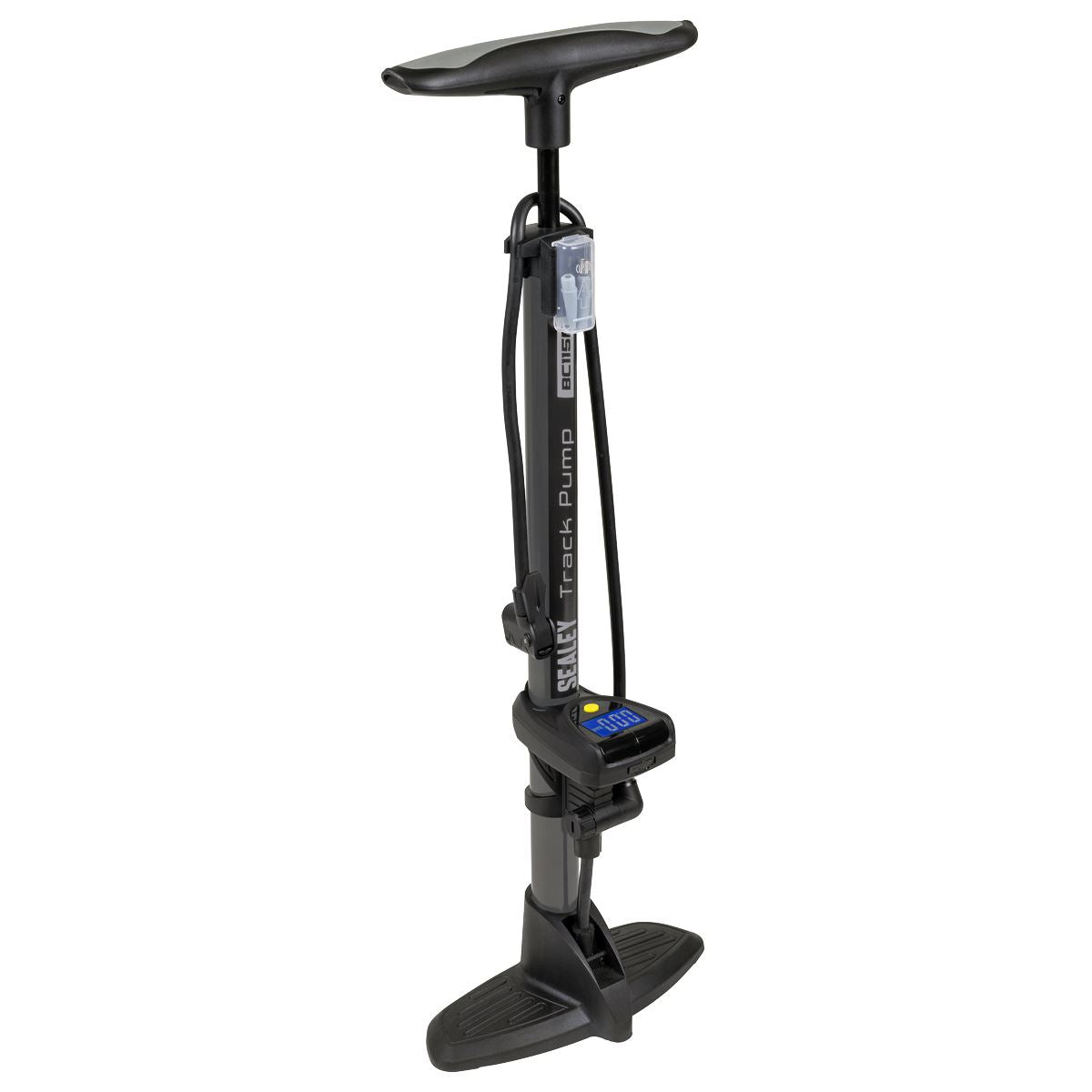 Sealey Track Pump with Digital Gauge