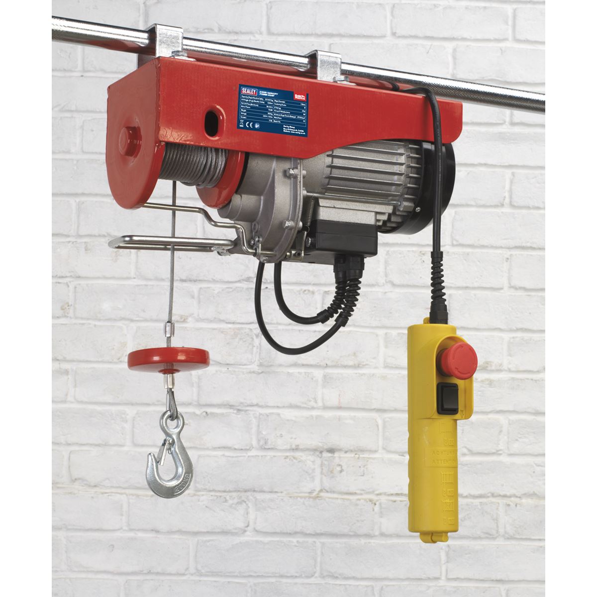 Sealey Power Hoist 230V/1ph 400kg Capacity
