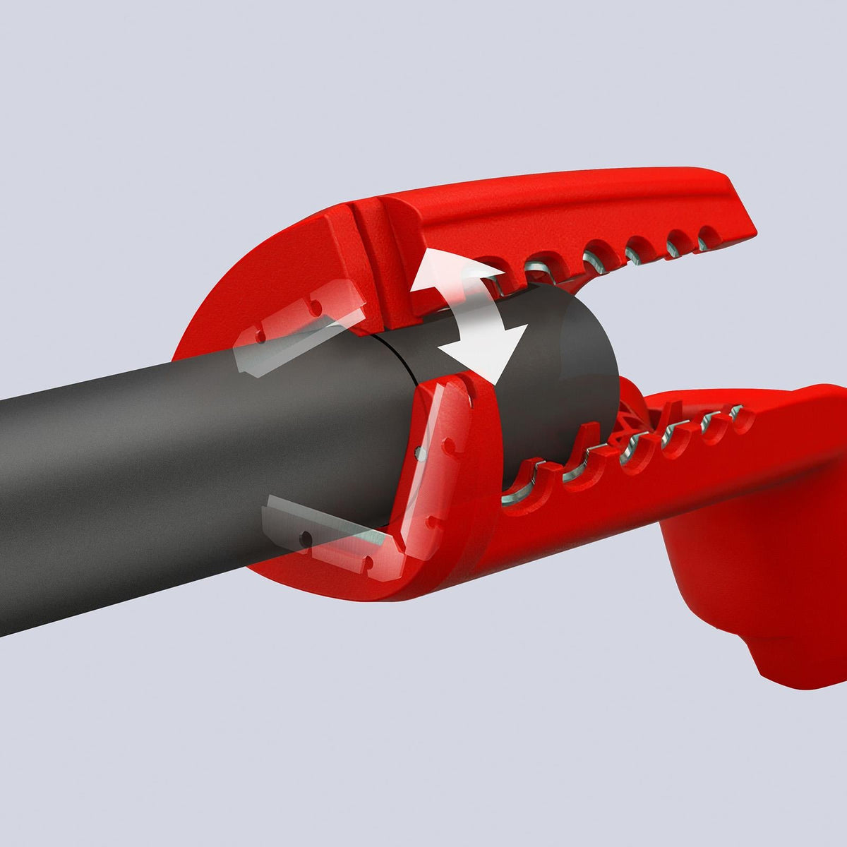 KNIPEX ErgoStrip XL Universal Wire Stripping Tool 64mm 16 95 11  White Rose Tools