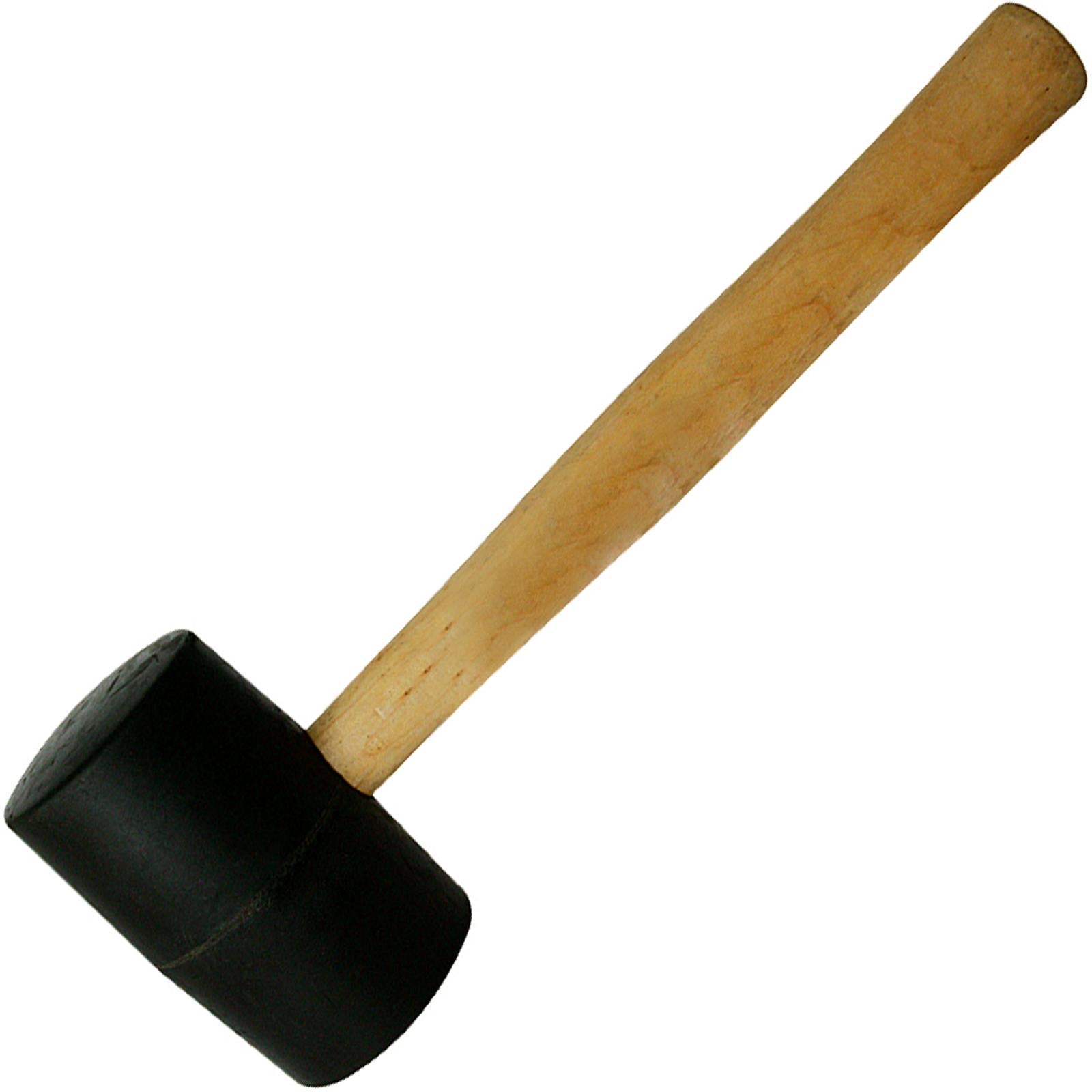 Silverline Black Rubber Mallet 32oz (907g)