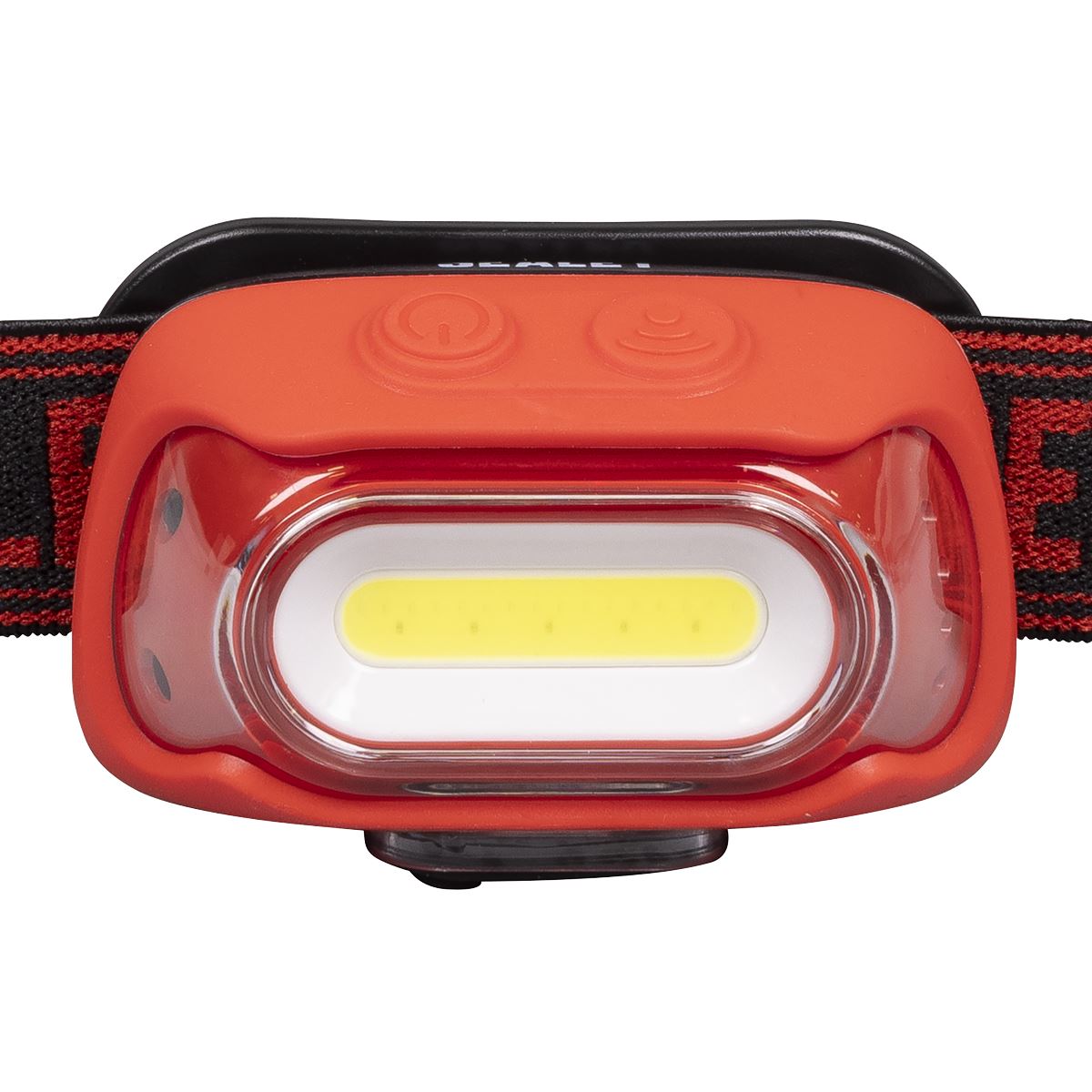 Sealey Rechargeable Head Torch with Auto-Sensor 8W COB LED - Red 