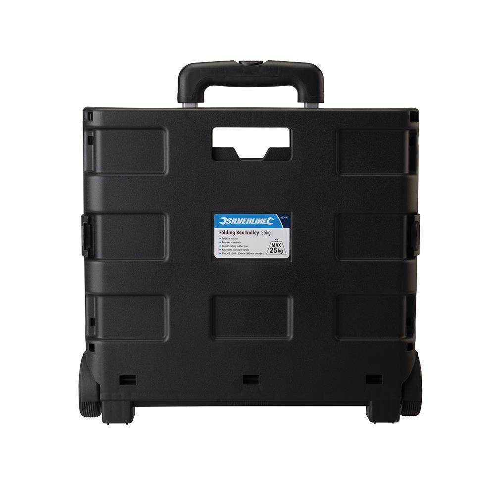 Silverline Folding Box Trolley 25kg 633400