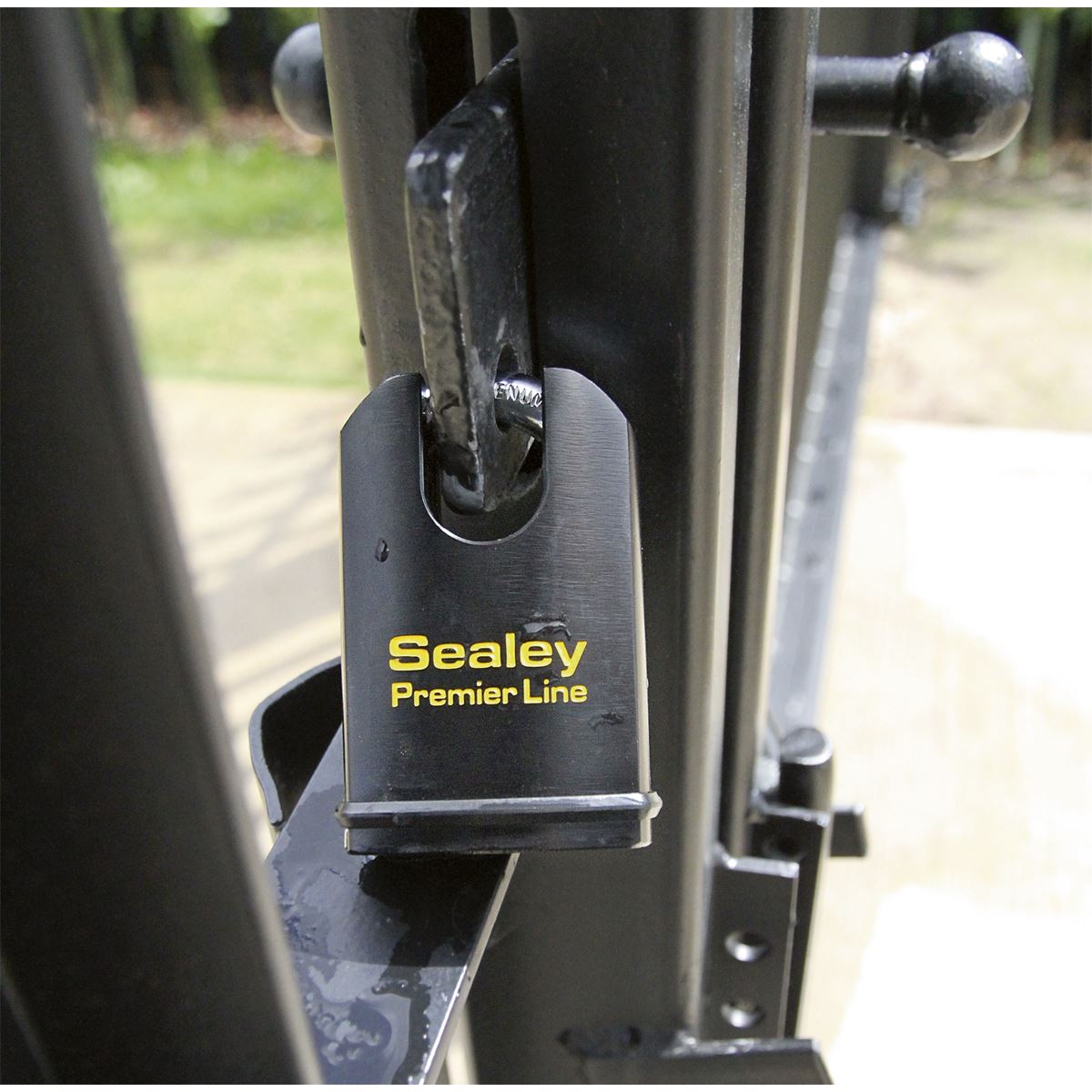 Sealey Premier Steel Body Padlock Shrouded Shackle 61mm 